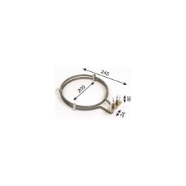Resistencia Circular Horno compatible con Philips compatible con Whirlpool 2500w 220v