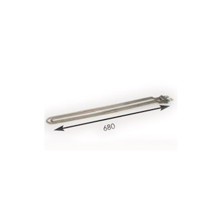 Resistencia compatible con Girbau 321232 L-670 mm + Termofusible 5500w 230v