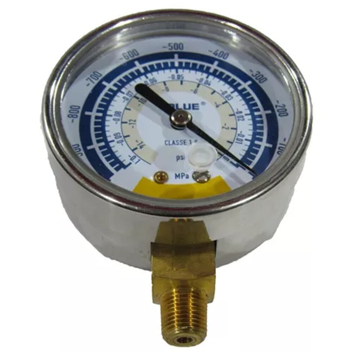 Manometro Vacuometro Conexion Radial 1/8 Visor 80mm