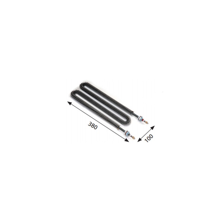 Resistencia Aleta Redonda 3000w 230v