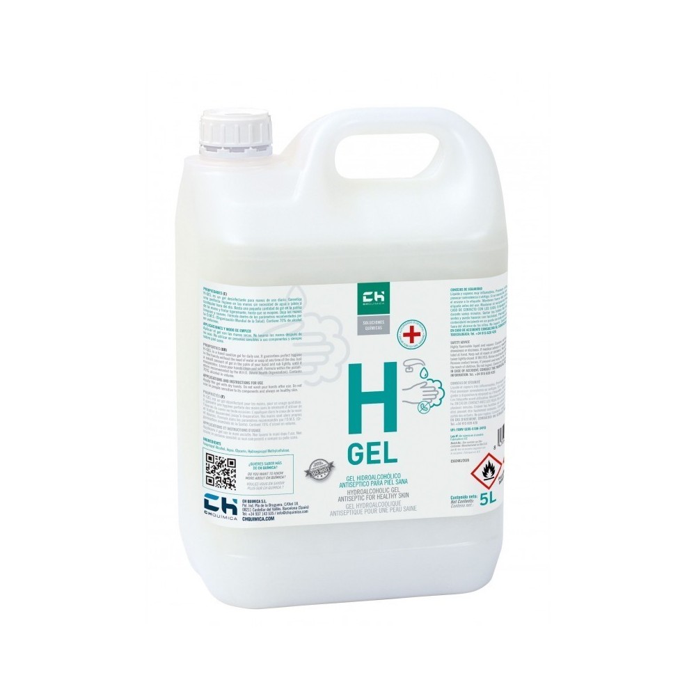 H-GEL 5l. Gel manos desinfectante hidroalcohólico