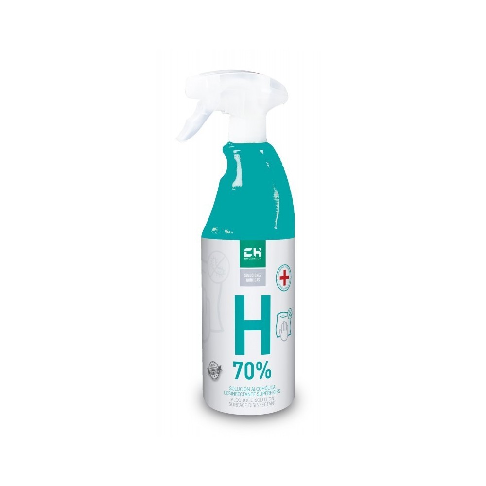 H-70% 750ml. Desinfectante superficies 70%