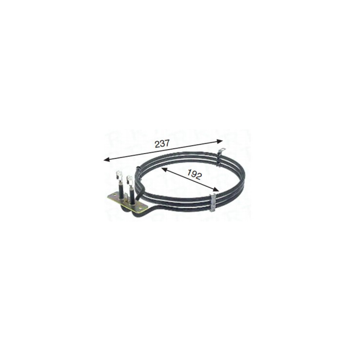 Resistencia Horno Zanussi 2500w