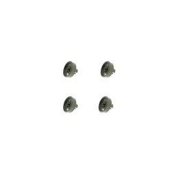 Kit 4 Ruedas Lavavajillas compatible con Fagor compatible con Candy compatible con Whirlpool C00311731,Vmi000161,4903740