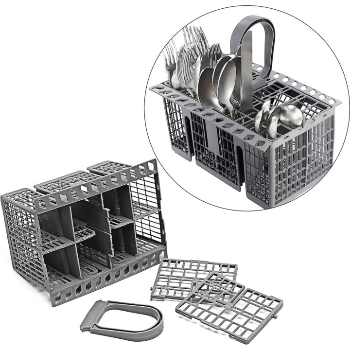 Cesta cubiertos Lavavajillas compatible con Indesit compatible con Ariston C00257140, C00386607