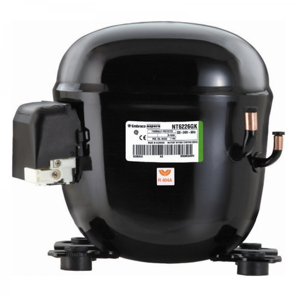 Compresor Embraco NT2170U R290 220v 3/4Cv Baja Temperatura 20,44cm3