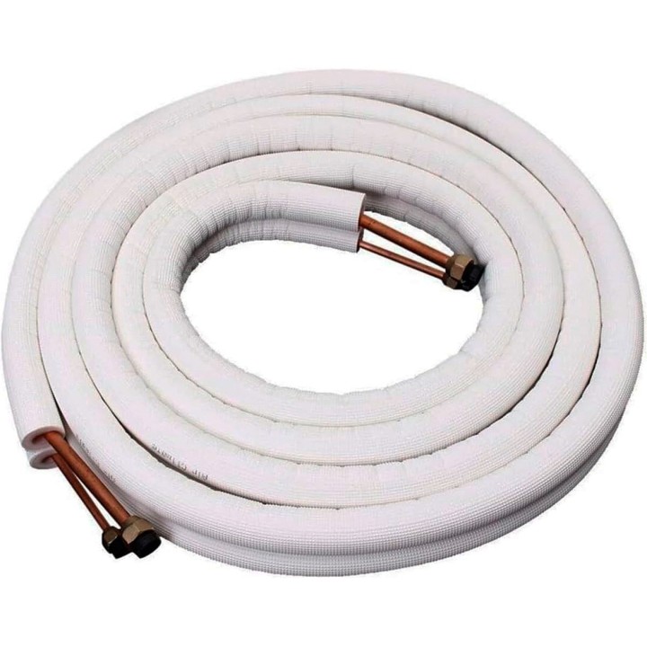 Bitubo Cobre Aislado 1/4 - 1/2 Cobre Aluminio 5 Mts Con Accesorios