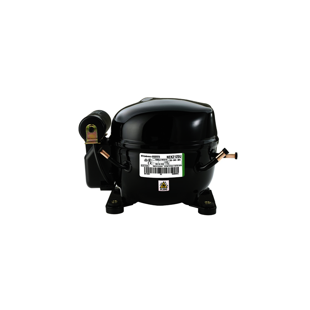 Compresor Embraco EMT2117U R290 220v 1/5Cv Baja Media Temperatura 4,5cm3