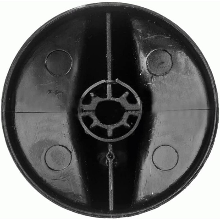 Mando Cocina S-98 compatible con Teka Negro Con Eje 61004066