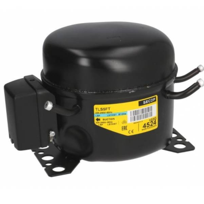 Compresor Secop TLS5FT R134A 220v 1/6cv Alta Baja Tempertura 5cm3