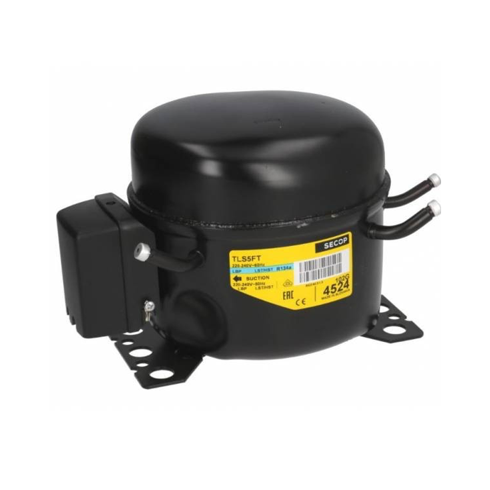 Compresor Secop TLS5FT R134A 220v 1/6cv Alta Baja Tempertura 5cm3