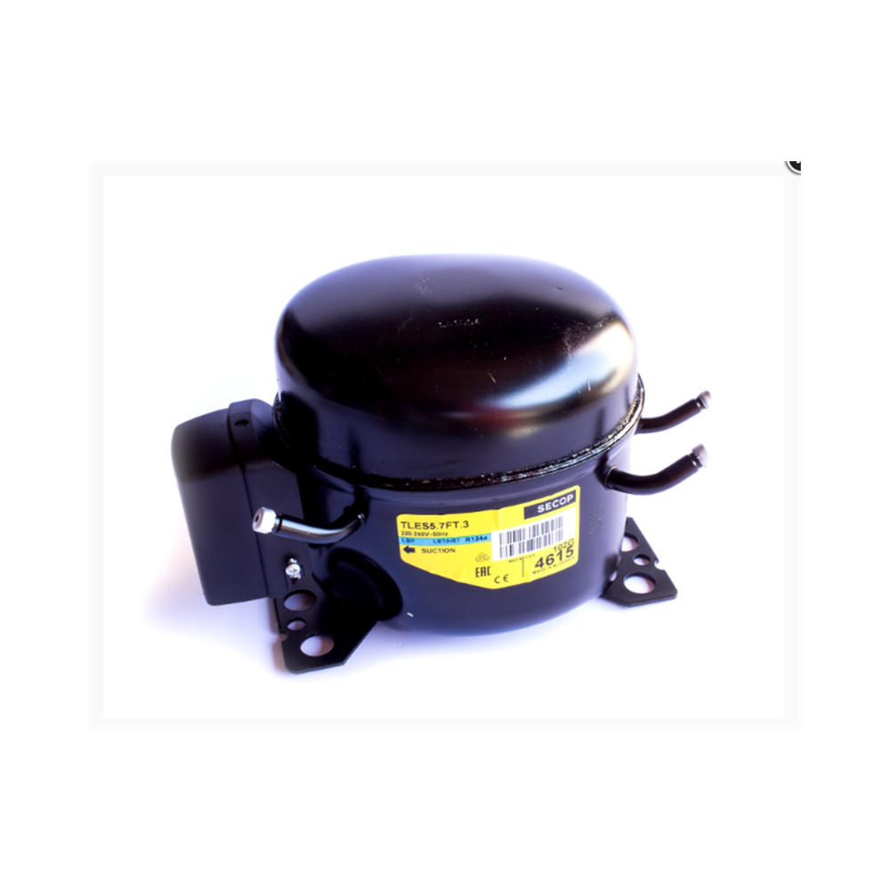 Compresor Secop TLES5.7Ft.3 R134A 220v 1/6cv Alta Baja Temperatura 5,7cm3
