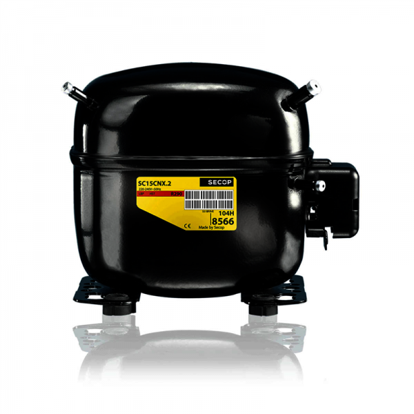 Compresor Secop SC10DL R404A R507A R452A 220v 3/8Cv Alta Temperatura 10,29cm3