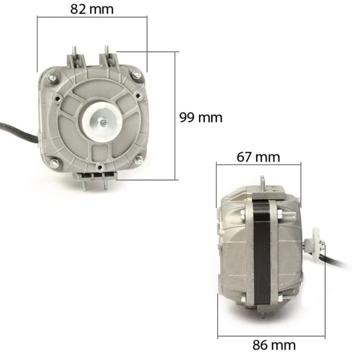 Motor Ventilador Multianclaje Frigorifico 5W Standard