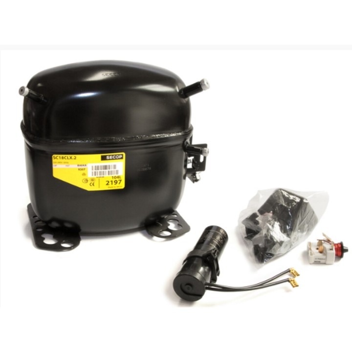 Compresor Secop Sc18Clx.2 Lbp R404A R507 220v Baja Temperatura 17,68cm3