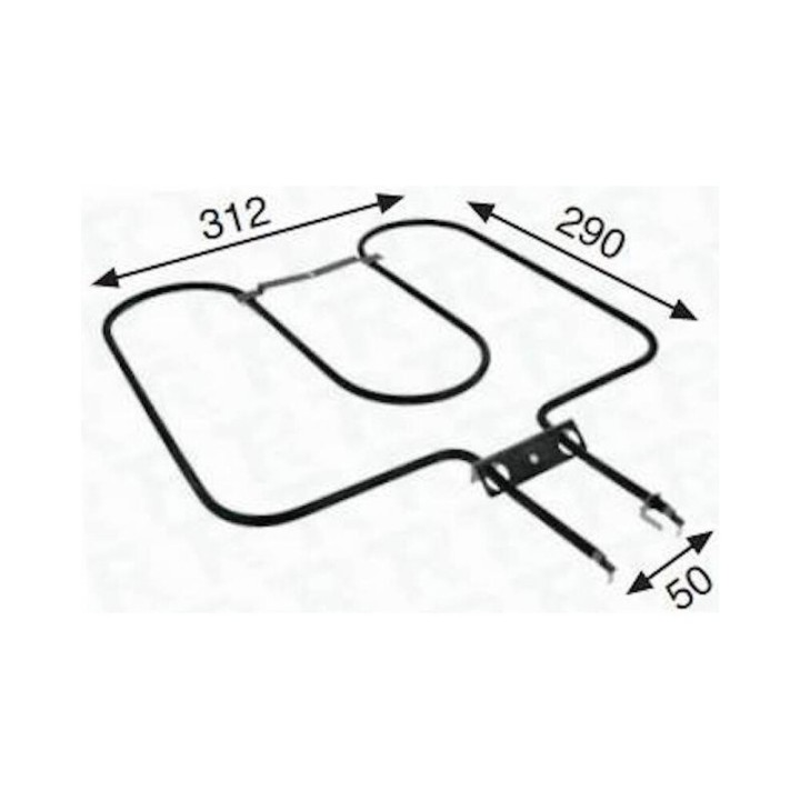Resistencia Horno compatible con Fagor Ca5B002A0 Cc8000627 Solera Grill 1100w Original