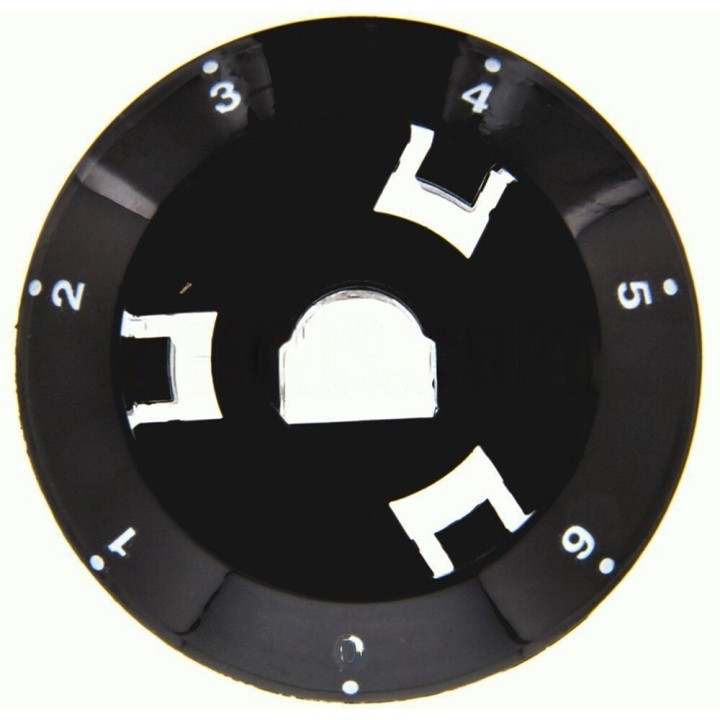 Dial Mando Horno Suplemento compatible con Fagor C20K004B9, 2Haf41B, 2H415Domo, Vfp320S Original