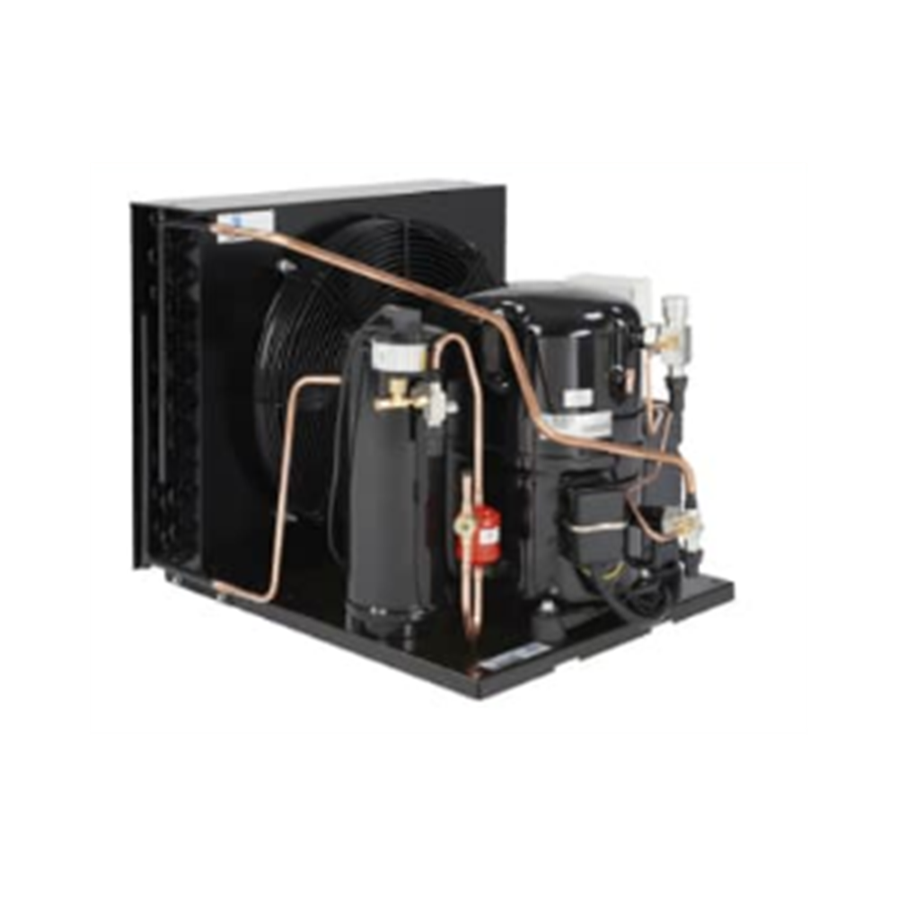 Unidad hermetica condensada por aire Tecumseh TFH T 4524ZHR Calderin Trifasico 400v 2cv Alta temperatura 43,3cm3