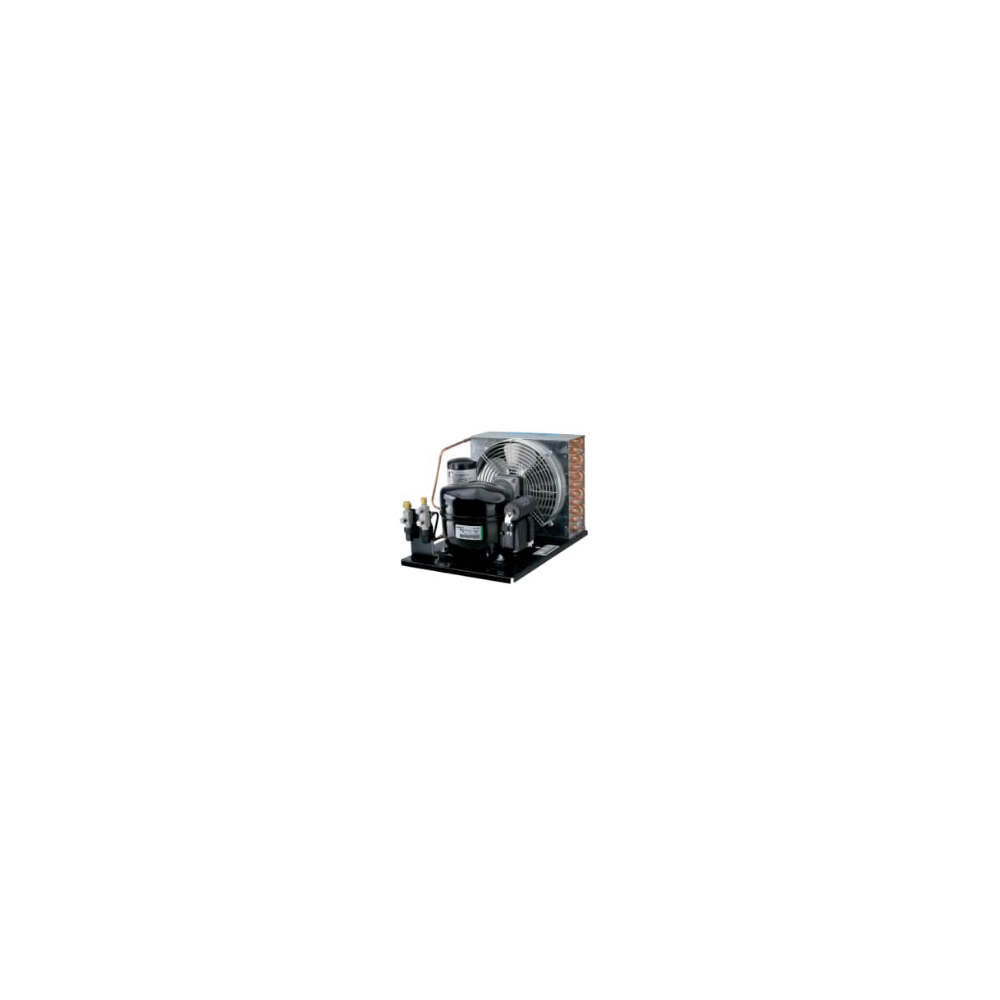 Unidad hermetica condensada por aire Embraco UNT6217U R290 Calderin 230v 3/8cv Media Alta temperatura 8,77cm3
