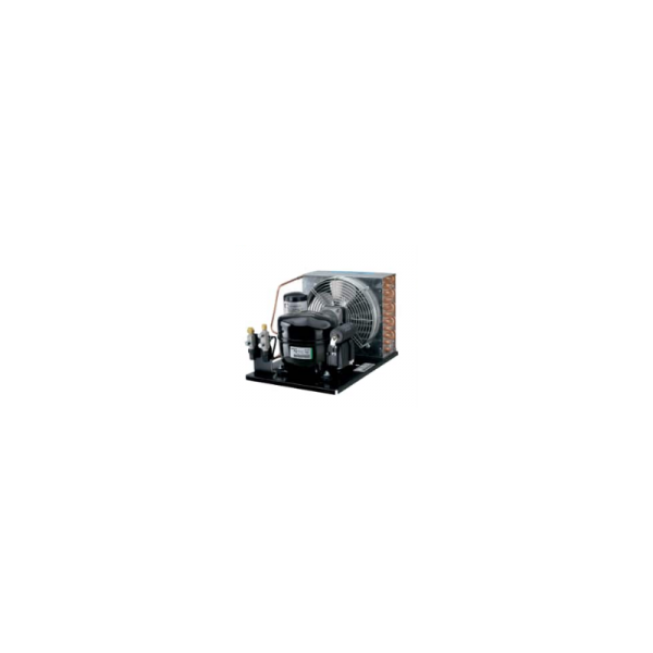 Unidad hermetica condensada por aire Embraco UNT6217U R290 Calderin 230v 3/8cv Media Alta temperatura 8,77cm3