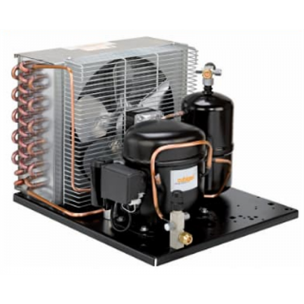 Unidad hermetica condensada por aire Cubigel Huayi CML45TG4N Obus R452A 230v 1/5cv Media Alta temperatura 4,5cm3