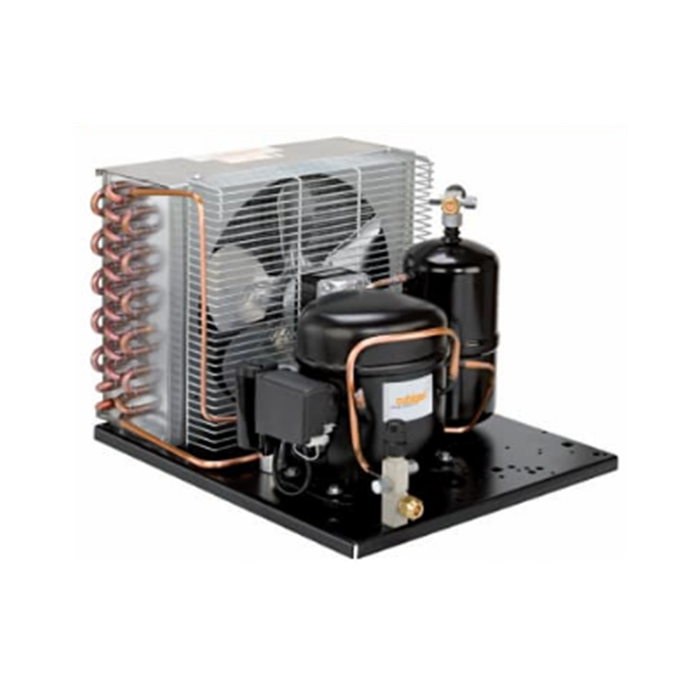 Unidad hermetica condensada por aire Cubigel Huayi CML90TG4N Obus R452A 230v 3/8cv Media Alta temperatura 7,57cm3