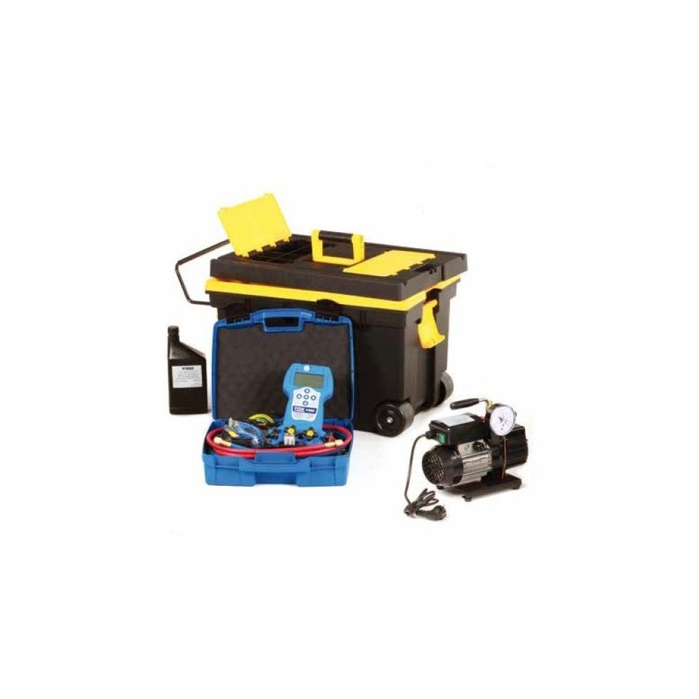 Kit de Vacio y Carga 90 l/min 100 Kg R32 R1234ze Fox300 Original