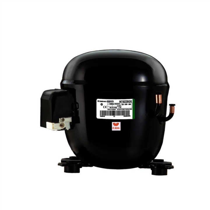 Compresor Embraco NEU6214GK R404A R507A R452A 220v 1/2Cv Alta Temperatura 9,99cm3