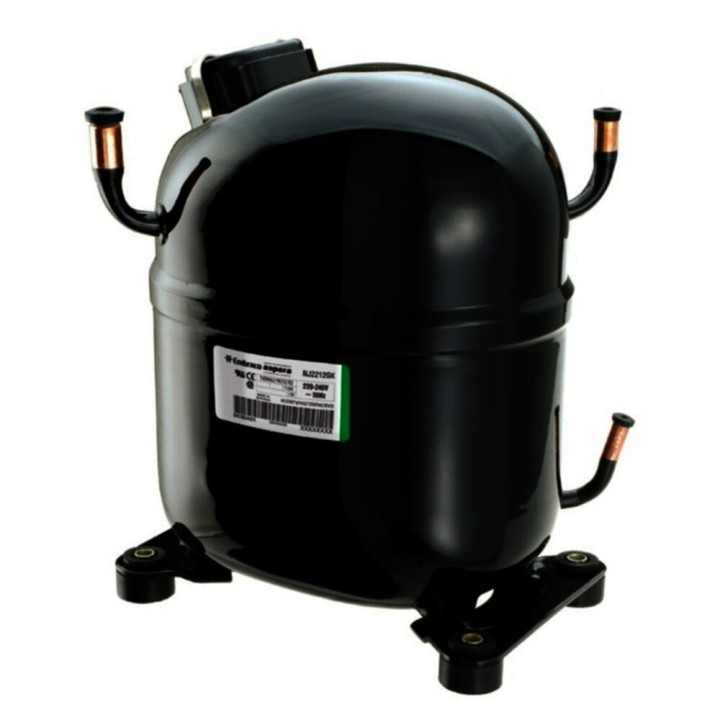 Compresor Embraco NJ9238GK R404A R507A R452A 220v 1/2Cv Alta Temperatura R32,70cm3
