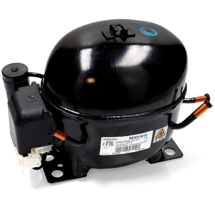 Compresor Embraco NEK6181U R290 220v 1/3Cv Alta Media Temperatura 7,28cm3