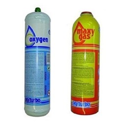 Recarga Oxigeno maxygas Kit Soldadura Turbo Set 90 Autogena Oxigeno Butano