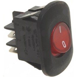 Interruptor Bipolar Rojo 16A 250v Standard