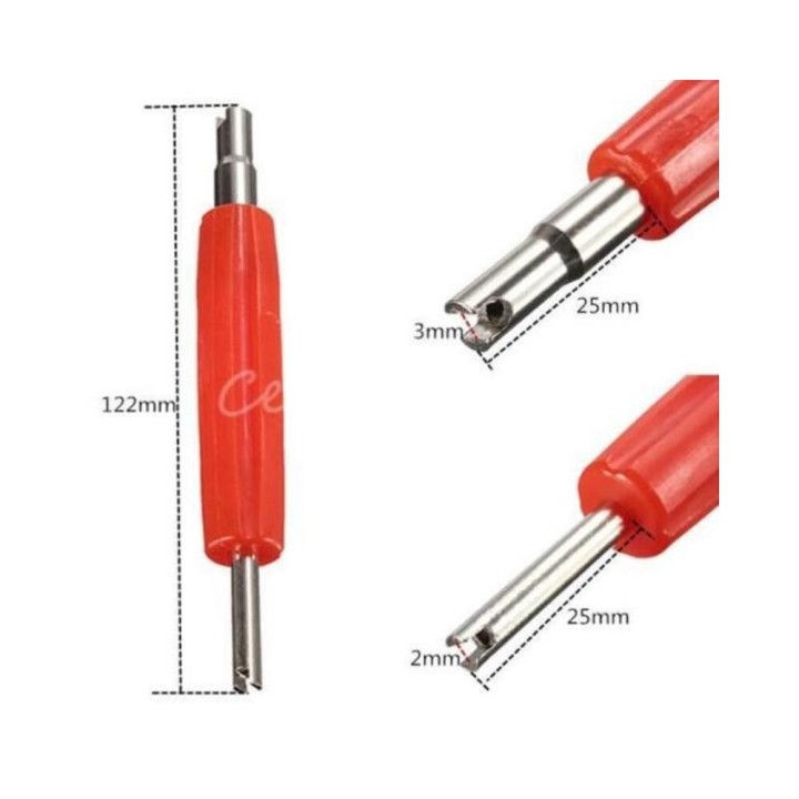 Destornillador Extractor De Obuses Gas Aire Acondicionado Nevera Frigorifico
