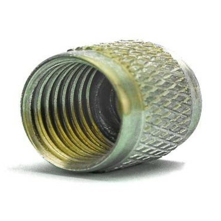 Manguito Cobre 3/8 Soldar Union Con Valvula ObusTapon Carga