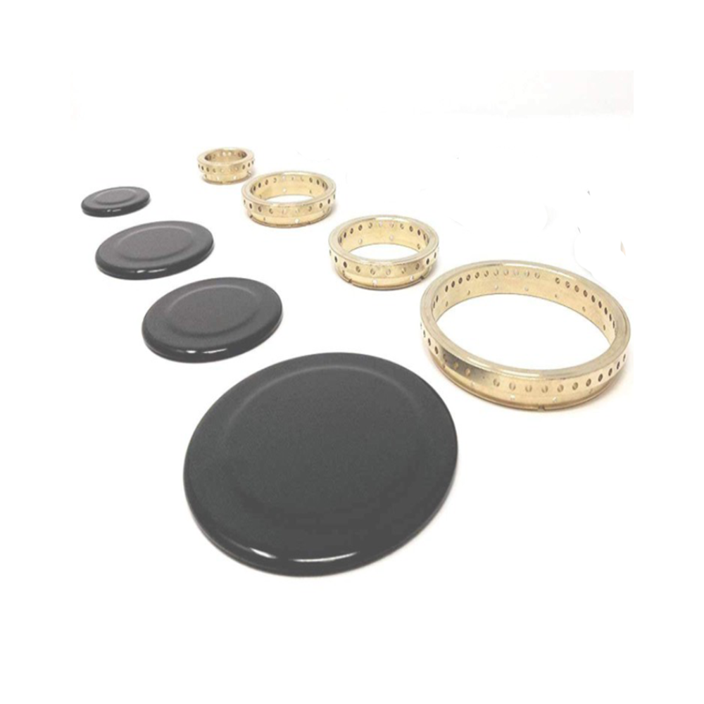 Kit Tapas + Base Quemador 4 Unidades Teka Serie 1 87Mm, 60Mm, 60Mm, 42Mm