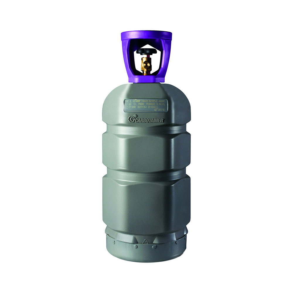Botella 13 Litros Fibra Carbono Cargada BIC-13-R744 Wigam