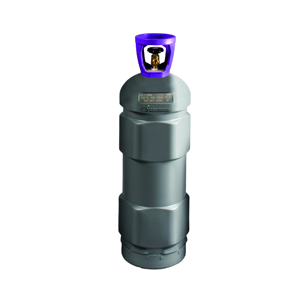 Botella 20 Litros Fibra De Carbono Cargada R744(15kg) Wigam