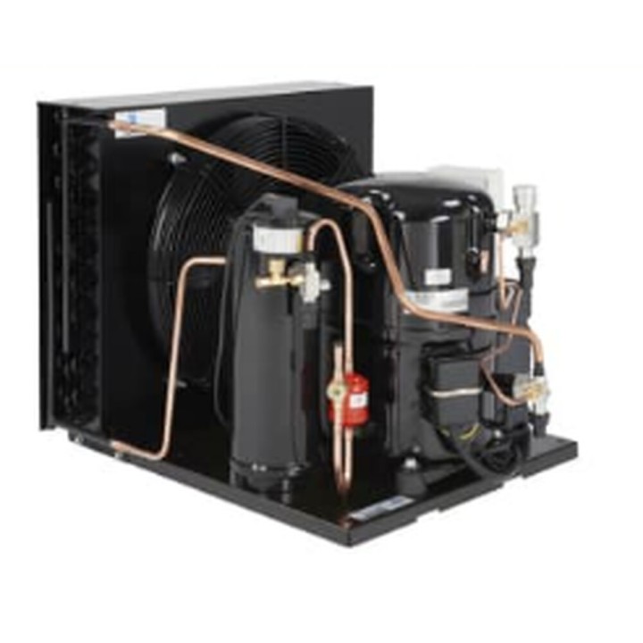 Unidad hermetica condensada por aire Tecumseh AET4460ZHR Calderin monofasica 230v 1/2cv Alta temperatura 10,33cm3