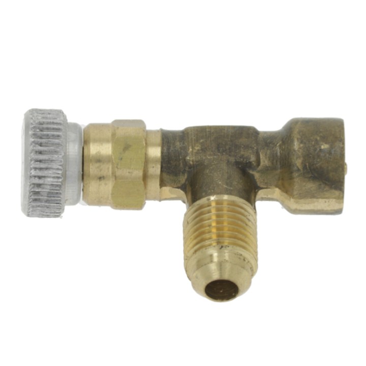 Valvula Servicio Grifo Macho 7/16 H x 1/4 m Sae R600 Adaptador