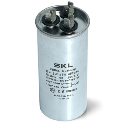 Condensateur 45 + 1,5Âµf...