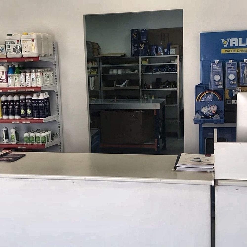 Mostrador de la tienda